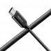 IWALK 1.8M+0.3M Type-C to Type-C Data Cable Black (CSB009)