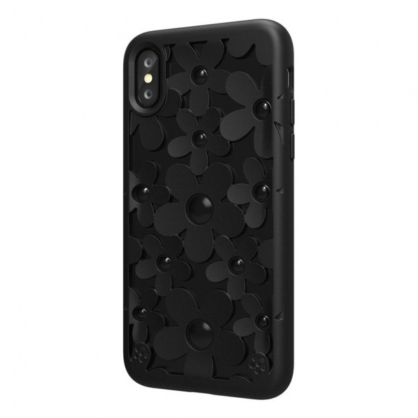 SwitchEasy Fleur Case for iPhone X/XS Black (GS-81-146-11)