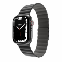 Switcheasy Skin Silicone Magnetic Watch Band for Apple Watch 38/40/41mm Black (MAW801078BK22)