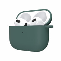 Switcheasy Skin Soft Touch Silicone Protective Case Pine Green For AirPods 3 (GS-108-174-193-175)