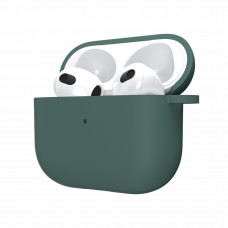 Switcheasy Skin Soft Touch Silicone Protective Case Pine Green For AirPods 3 (GS-108-174-193-175)