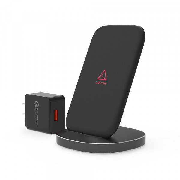 Adonit Wireless Fast Charging Stand Black (3130-17-07-C)