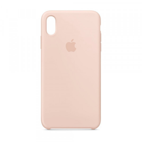 Репліка Apple Silicone Case For iPhone XR Pink Sand