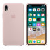 Репліка Apple Silicone Case For iPhone XR Pink Sand