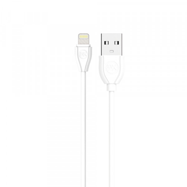 WK Ultra Speed Lightning Data Cable White (WKC-003-WH)