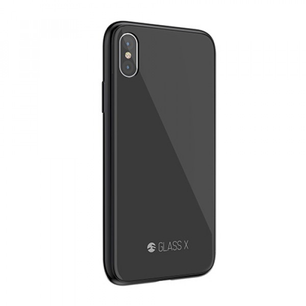 Switcheasy Glass X Case For iPhone X/XS Black (GS-103-44-166-11)