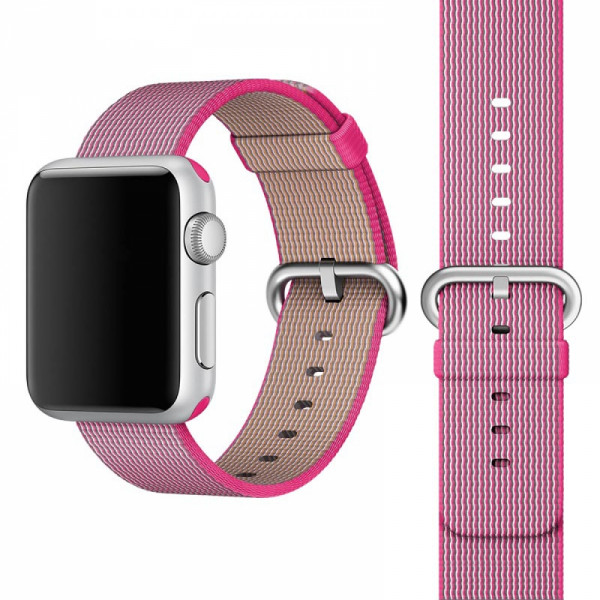 Coteetci W11 Nylon Band Pink for Apple Watch 38/40/41mm (WH5213-PK)