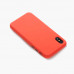 COTEetCI Mix Buttons Liquid Silicon Case for iPhone X/XS Red (CS8013-RD)