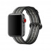 COTEetCI W30 Rainbow Nylon Band For Apple Watch 38/40/41mm Black-Grey (WH5250-BG)