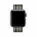 COTEetCI W30 Rainbow Nylon Band For Apple Watch 38/40/41mm Black-Grey (WH5250-BG)