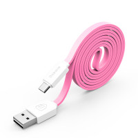 Baseus Micro USB String Cable 1M Pink/White