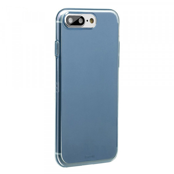 Baseus Simple Series Case (Clear) For iPhone 7 Plus Transparent Blue