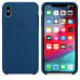 Реплика Apple Silicone Case For iPhone XS Max Blue Horizon