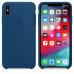 Реплика Apple Silicone Case For iPhone XS Max Blue Horizon