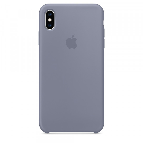 Реплика Apple Silicone Case For iPhone XS Max Lavender Grey