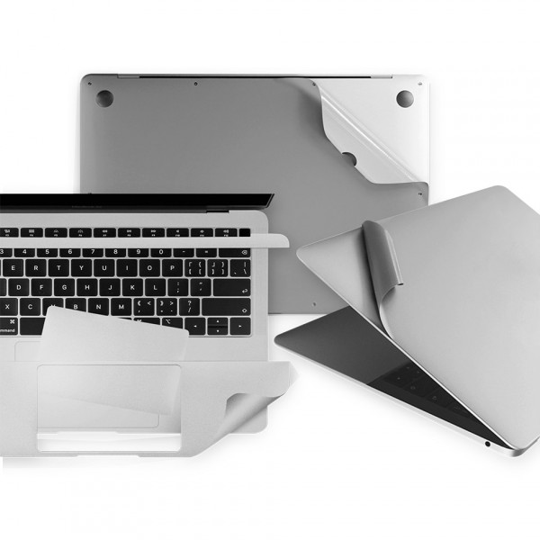 COTEetCI Fuselage Film Set Silver for MacBook Pro 13