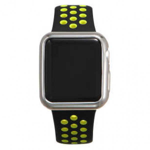 COTEetCI TPU Silver Case for Apple Watch 3/2 42mm (CS7041-TS)