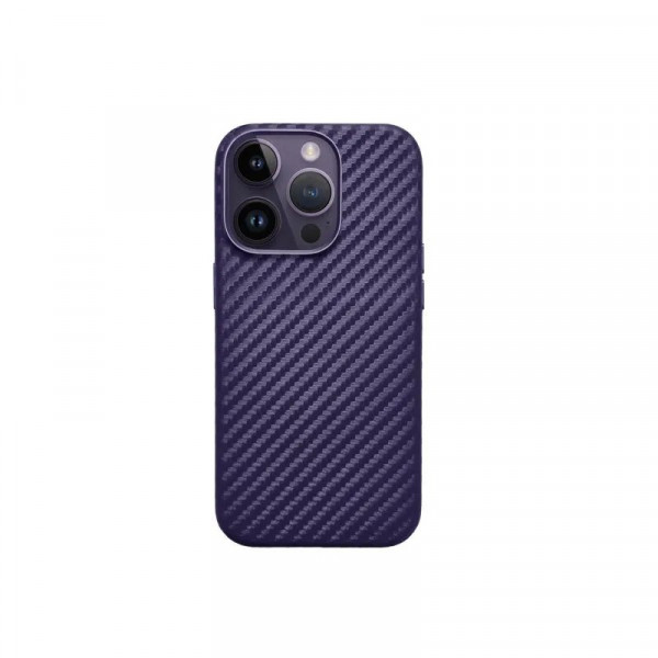 K-Doo Mag Noble Collection Carbon Purple For iPhone 14 Pro Max