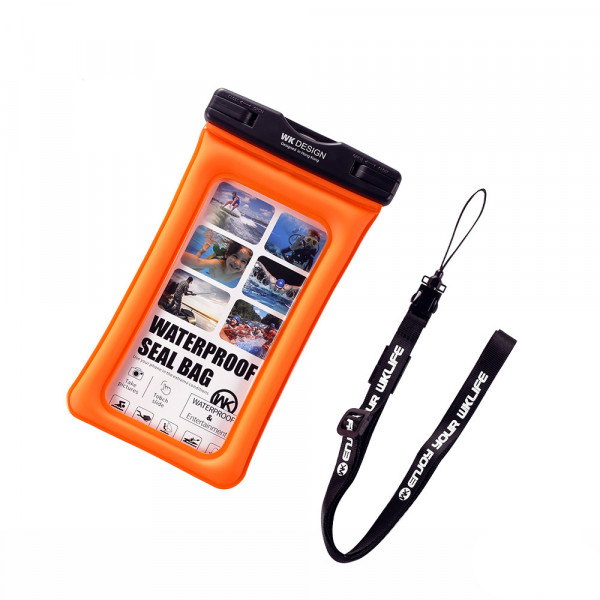 WK Design Ledive Waterproof Bag Orange (WT-Q01-OR)