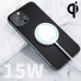 WK Design Magnet Wireless Charger with Light (ABS Shell) 15W White (WP-U92)