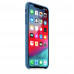 Реплика Apple Leather Case For iPhone XS Max Cape Cod Blue