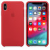 Репліка Apple Silicone Case For iPhone XS Max Red