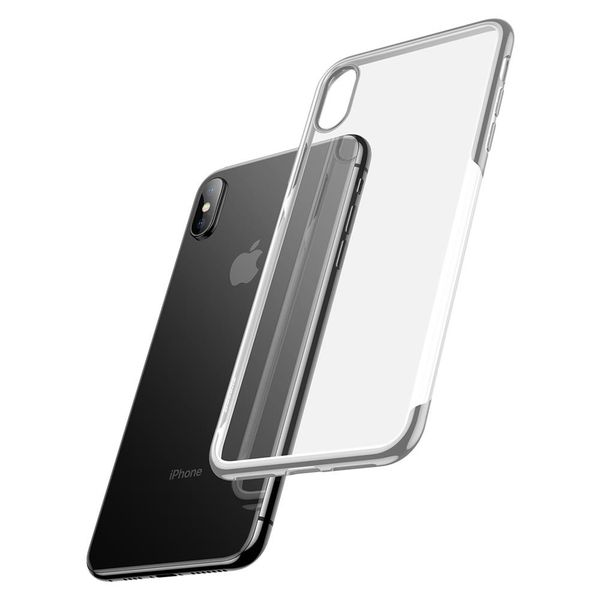 Baseus Shining Case For iPhone XS Max Silver (ARAPIPH65-MD0S)