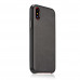 COTEetCI Elegant PU Leather Case For iPhone X/XS Black (CS8011-BK)