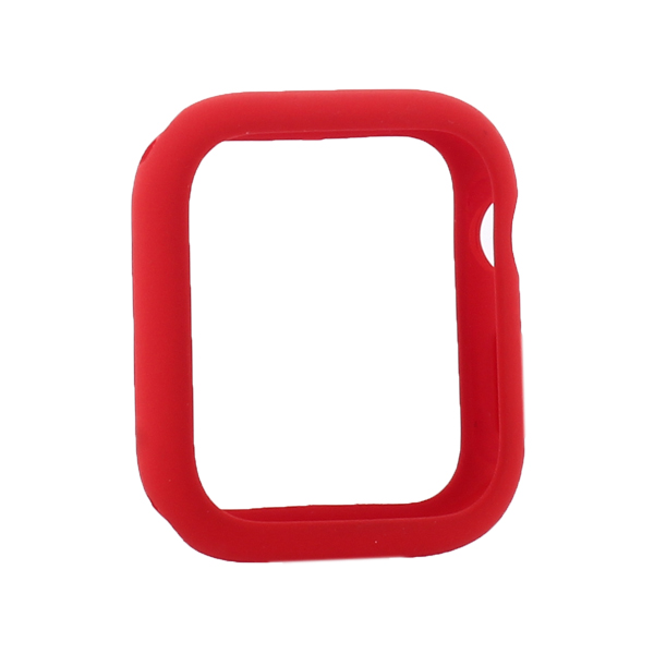 Coteetci Liquid Silicone Case For Apple Watch 4/5/6/SE 40mm Red (CS7067-RD)