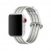 COTEetCI W30 Rainbow Nylon Band For Apple Watch 38/40/41mm White-Grey (WH5250-WG)