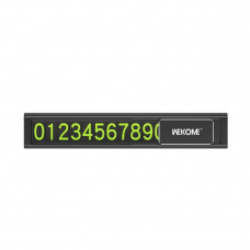 WK Wekome Metal Invisible Phone Number Plate (WT-SP08)