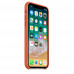 Репліка Apple Silicone Case For iPhone X Spicy Orange (MMQN2FE/A)