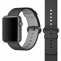 Coteetci W11 Nylon Band Black for Apple Watch 38/40/41mm (WH5213-BK)