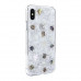 SwitchEasy Flash Case for iPhone X/XS Silver Seashell (GS-81-444-40)