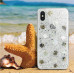 SwitchEasy Flash Case for iPhone X/XS Silver Seashell (GS-81-444-40)