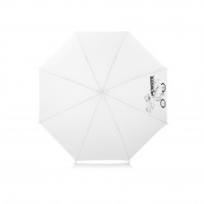 WK Design Safe Children Umbrella White (WT-U6-WH)