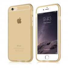 Baseus Golden Series For iPhone 6S Transparent Gold