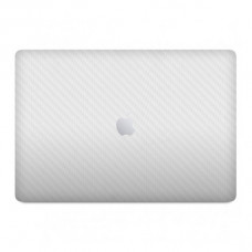 COTEetCI Carbon Pattern Protective Soft Shell White For MacBook Pro 13" (A1706/A1708/A1989/A2159/ A2251/A2289/A2338) 2016-2020 (11003-TT)