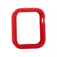 Coteetci Liquid Silicone Case For Apple Watch 4/5/6/SE 40mm Red (CS7067-RD)
