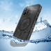 Shellbox DOT Serial Solid Dropproof And Waterproof Case Black For iPhone 12 Pro