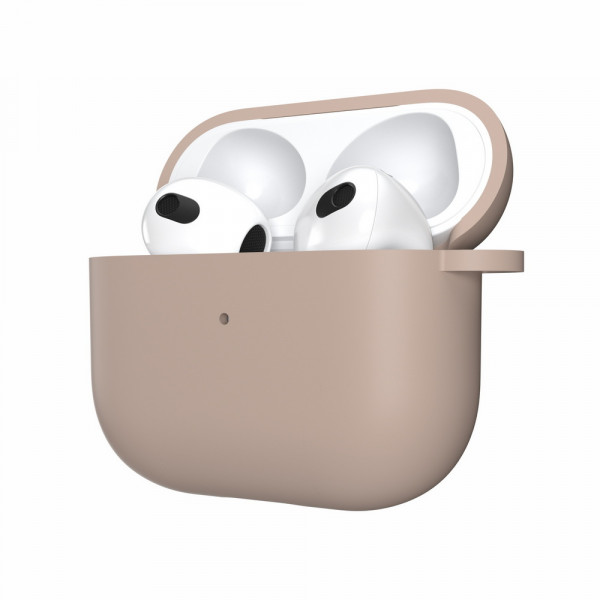 Switcheasy Skin Soft Touch Silicone Protective Case Pink Sand For AirPods 3 (GS-108-174-193-140)