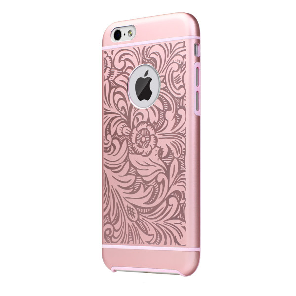 iBacks Aluminium Case Essence Cameo Venezia Series Pink for iPhone 6 4.7
