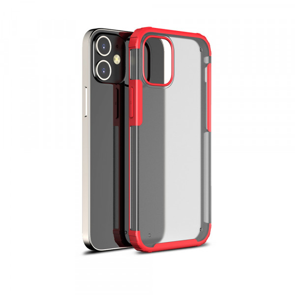 WK Design Military Series Matte Anti-broken Case for iPhone 12 mini Red (WPC-119-12MRD)