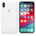 Репліка Apple Silicone Case For iPhone XS Max White