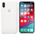 Репліка Apple Silicone Case For iPhone XS Max White