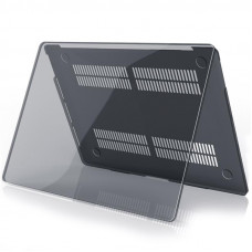 COTEetCI Crystal PC Case For MacBook Pro 16" (2019) Transparent Black (MB1020-TB)