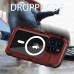 Shellbox M Waterproof Case Red + Black For iPhone 14